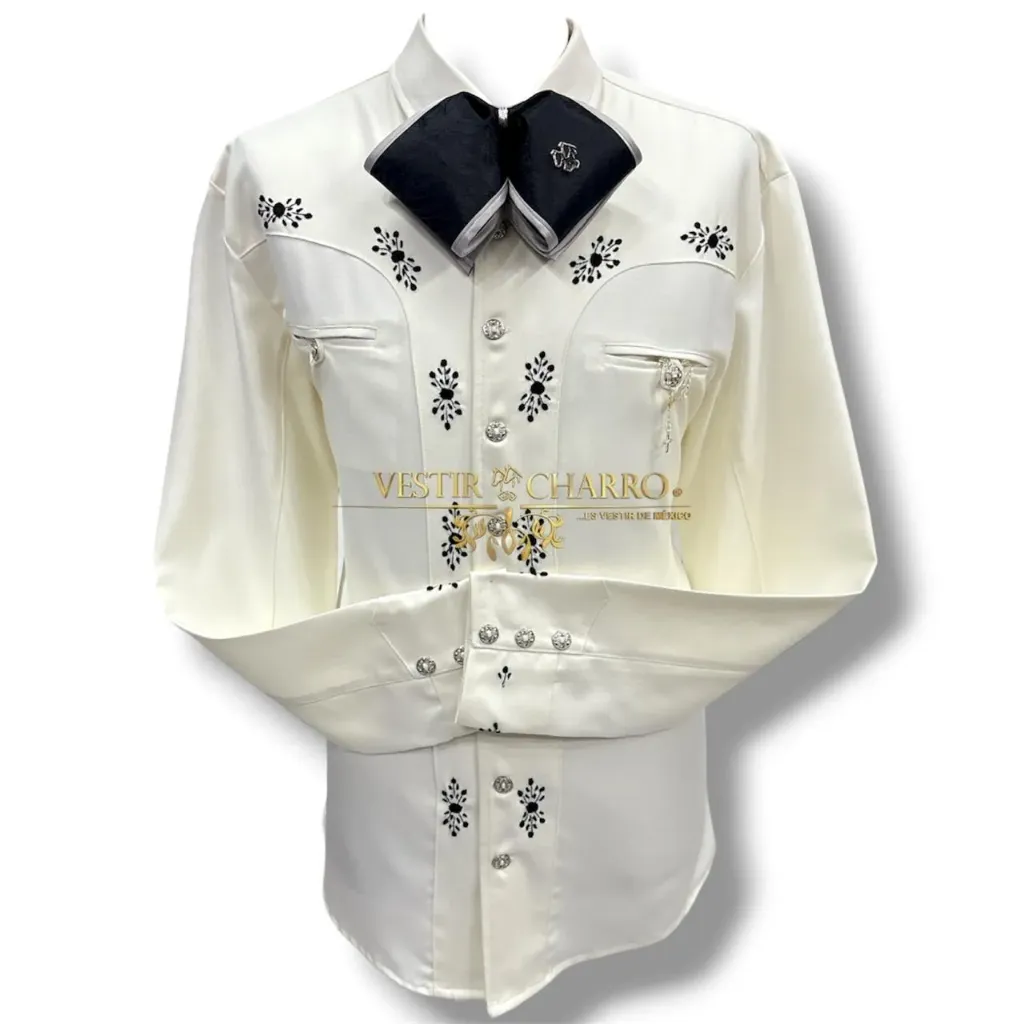 CAMISA BORDADO ROCOCO TALLA 36 