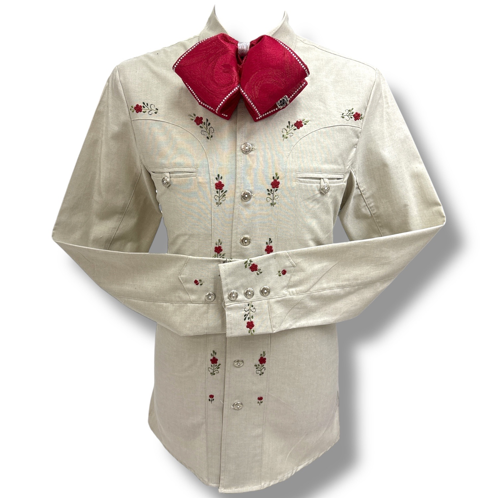 CAMISA BORDADO ROCOCO TALLA 36 