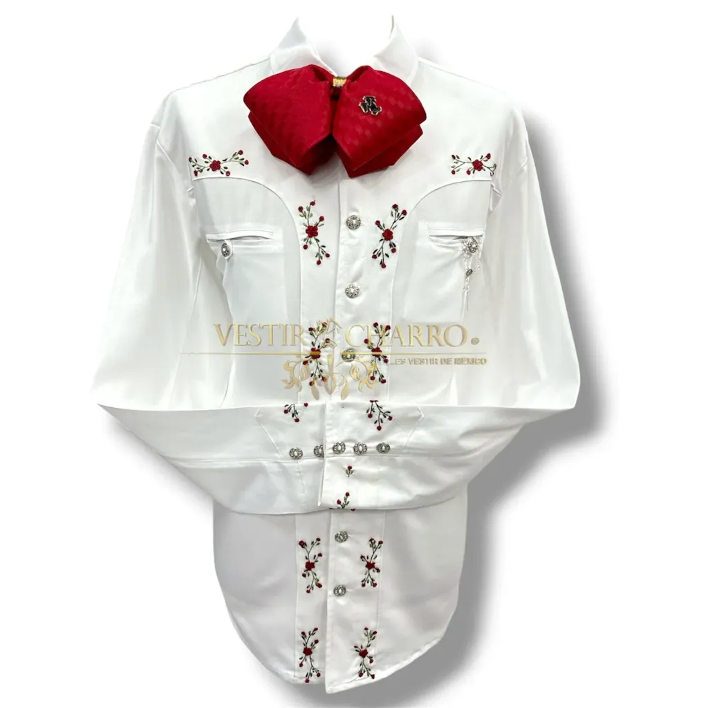 CAMISA BORDADO ROCOCO TALLA 46 (Opción 1)