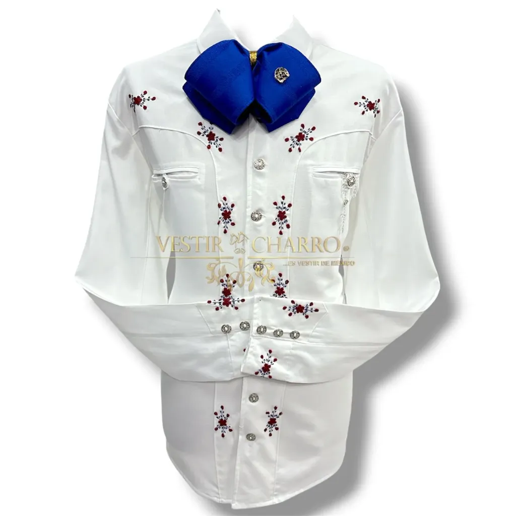 CAMISA BORDADO ROCOCO TALLA 46