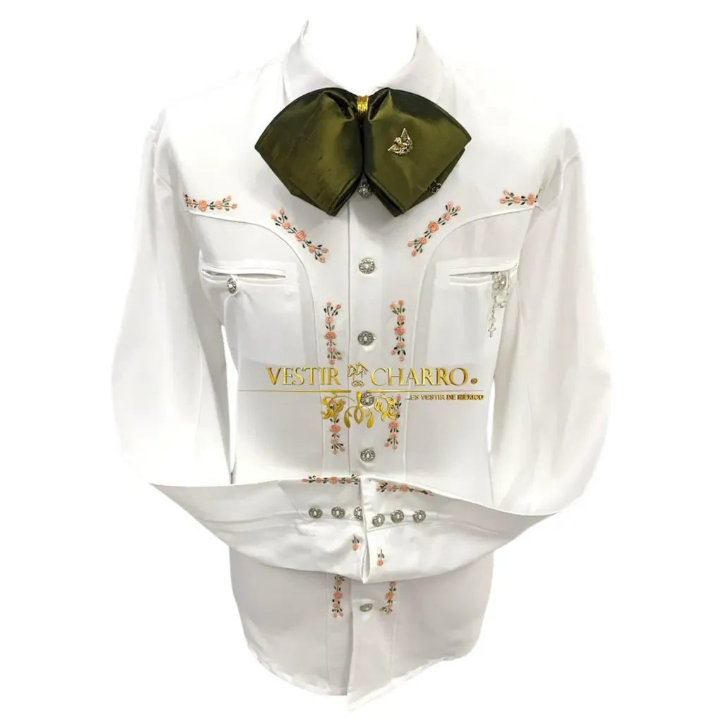 CAMISA BORDADO ROCOCO TALLA 46