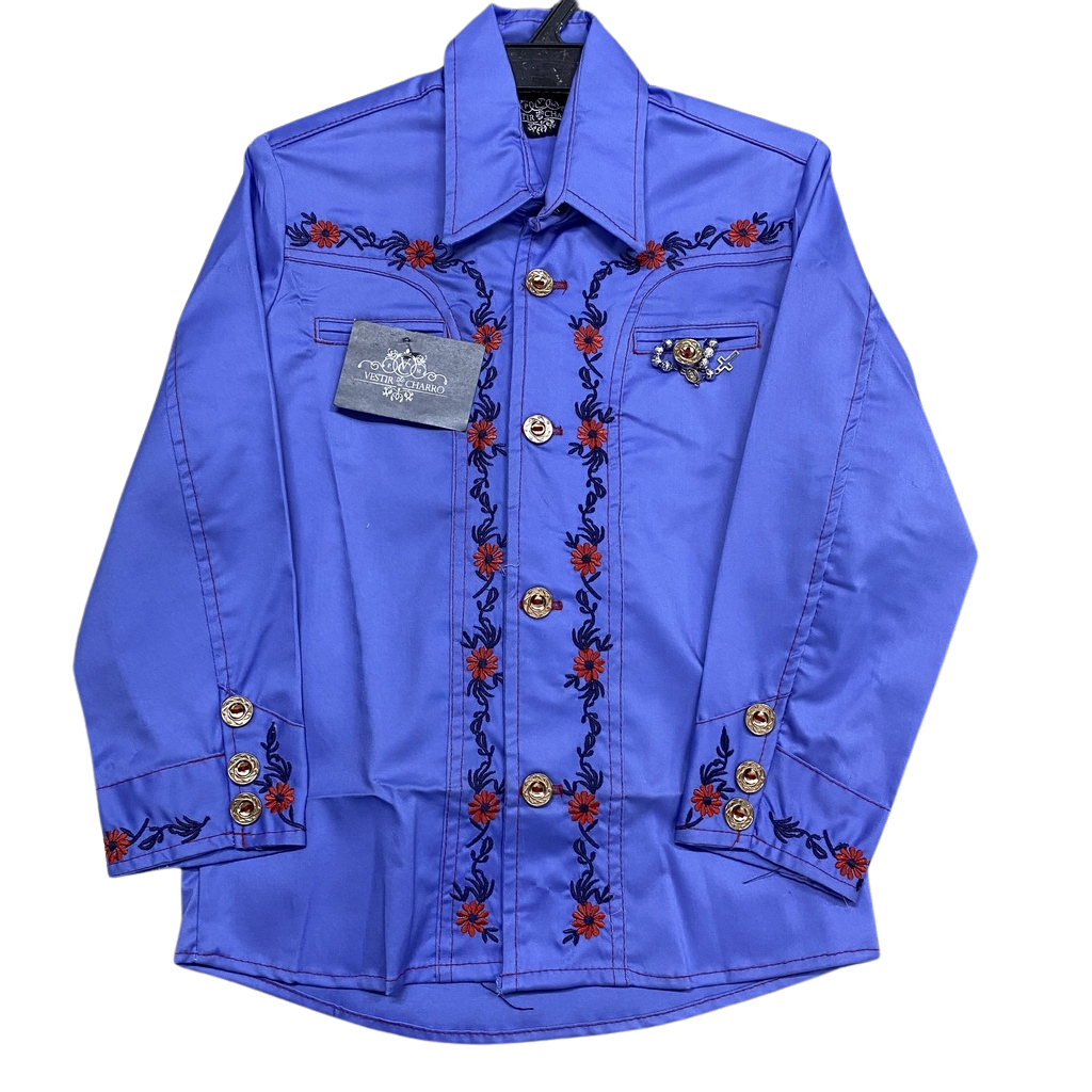 [142003NA0114] CAMISA BORDADO TALLA 14 (Opción 1)