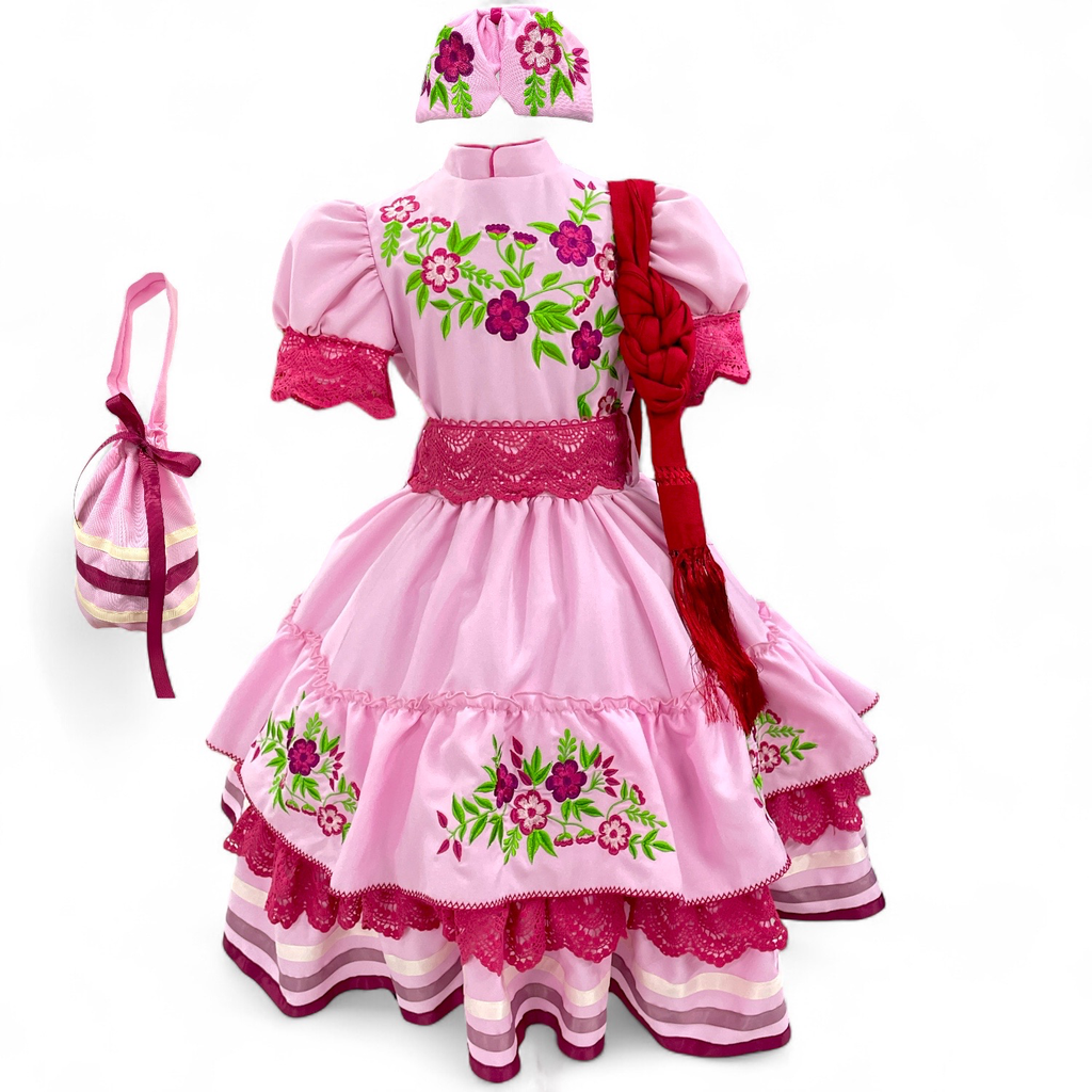 VESTIDO ESCARAMUZA TALLA 5 