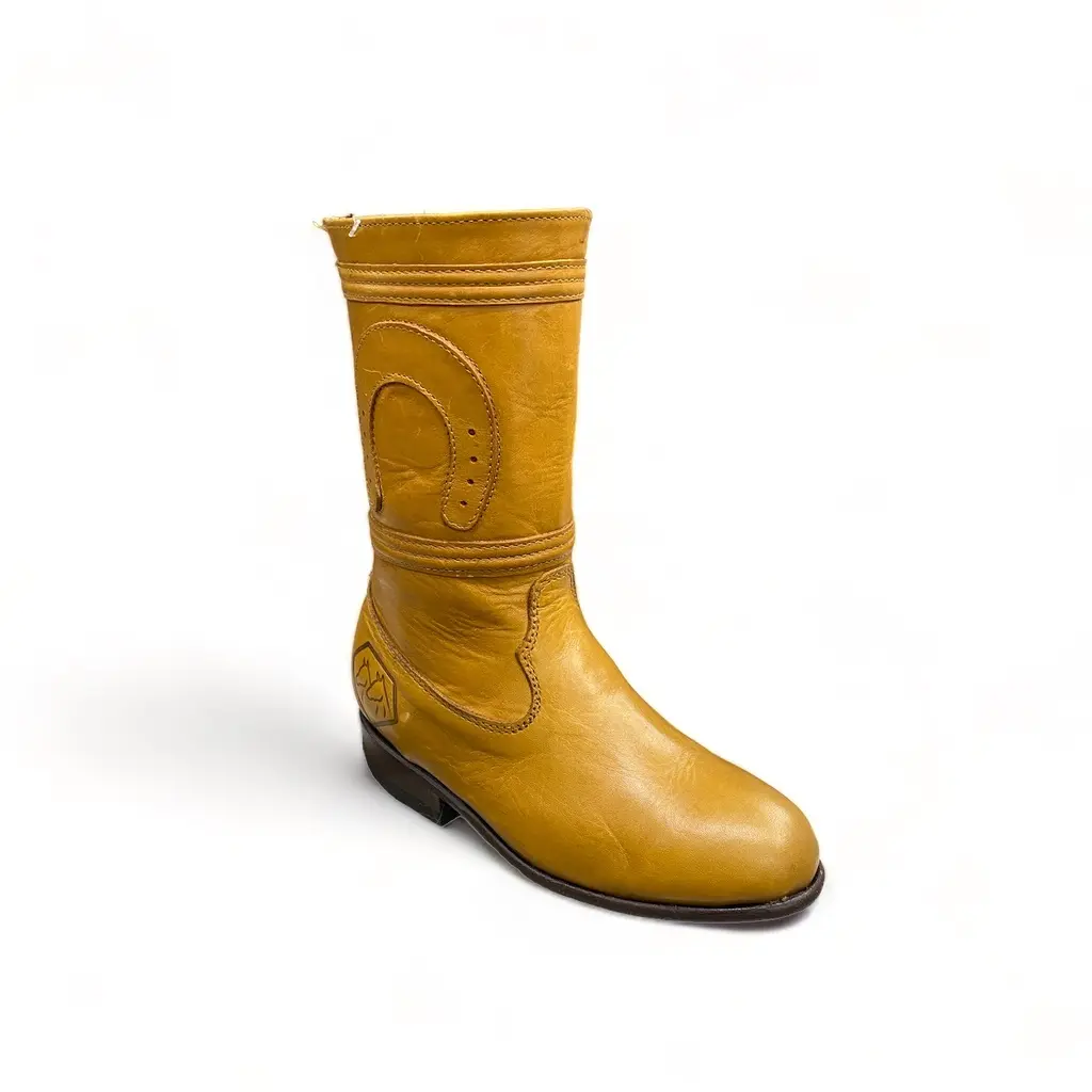 BOTA ESCARAMUZA PULL UP NIÑA (14, Miel)