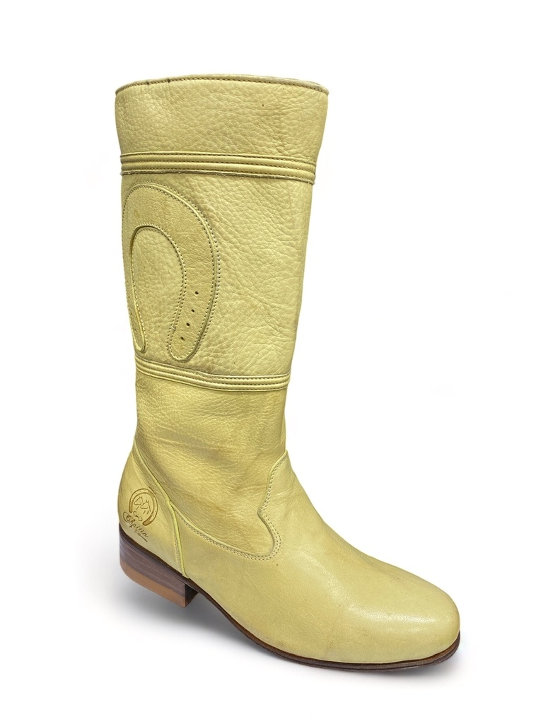 BOTA ESCARAMUZA NAPA (Recto, Hueso, 22)