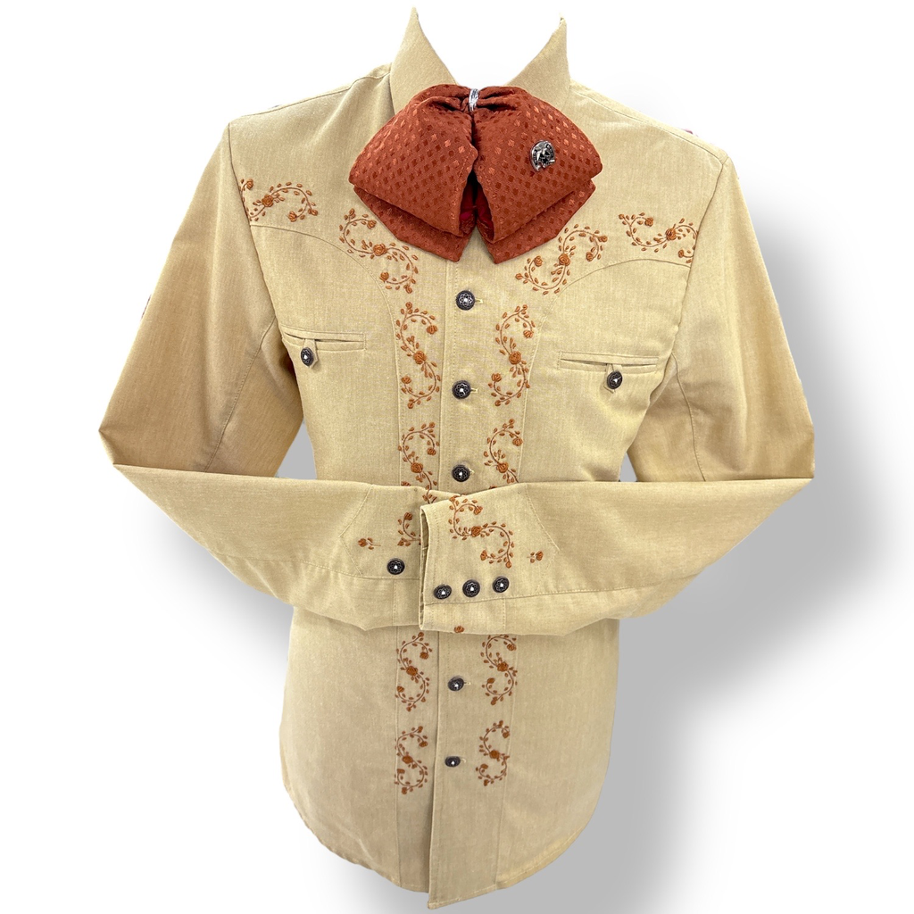 CAMISA BORDADO ROCOCO TALLA 36  (Opción 6)