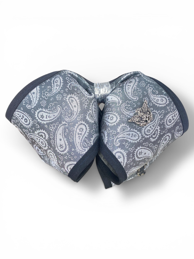 MOÑO GRIS CON BIES ADULTO  (Opción 1)