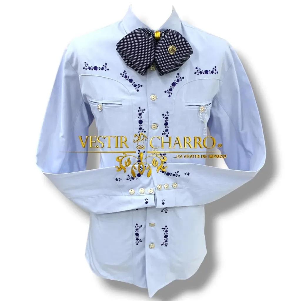 CAMISA BORDADO ROCOCO TALLA 38 