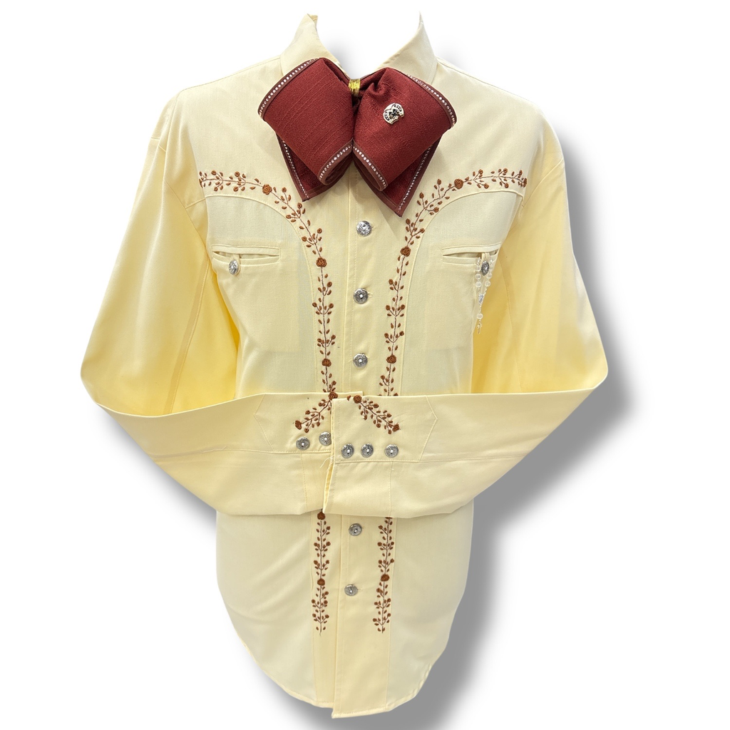 CAMISA BORDADO ROCOCO TALLA 44 