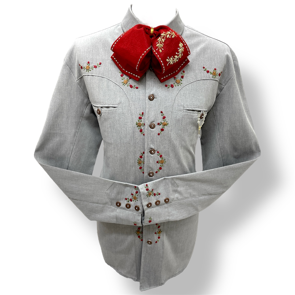 CAMISA BORDADO ROCOCO TALLA 44 