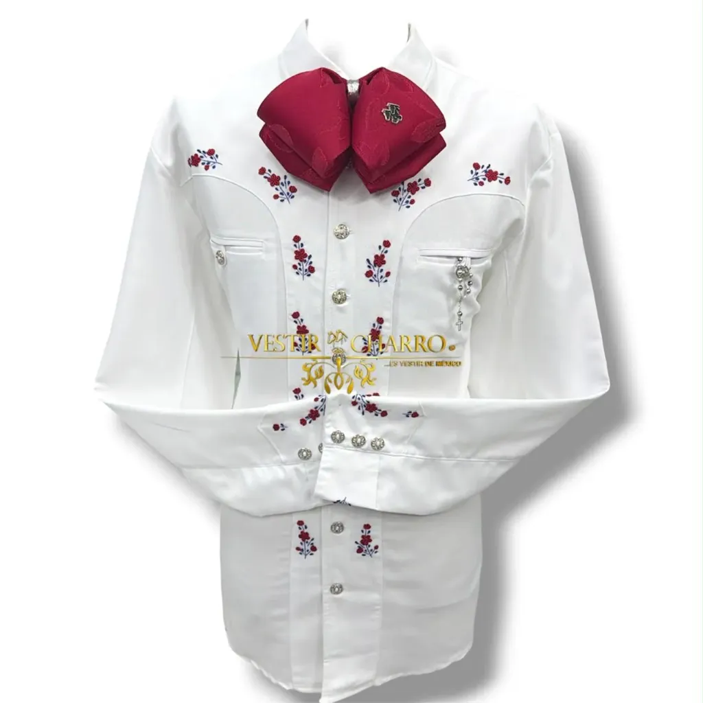 CAMISA BORDADO ROCOCO TALLA 44 