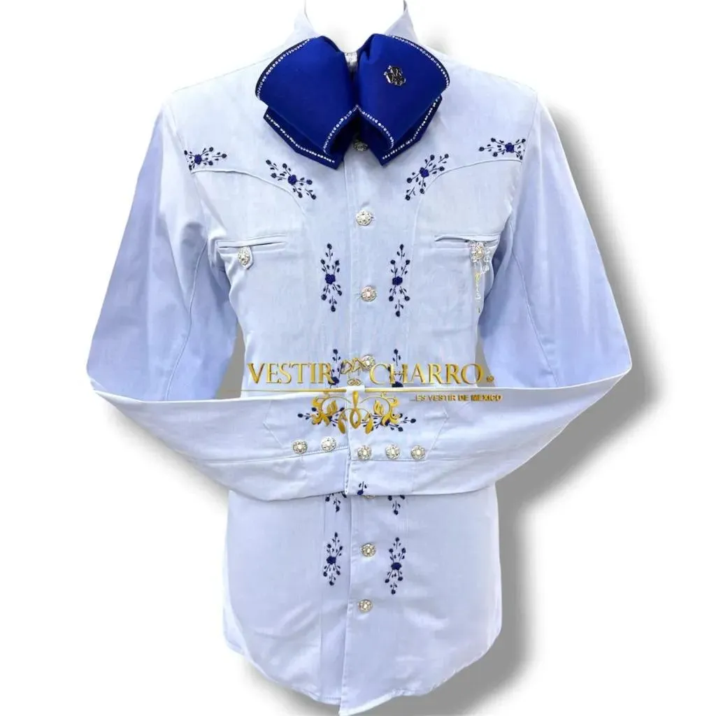 CAMISA BORDADO ROCOCO TALLA 44  (Opción 1)