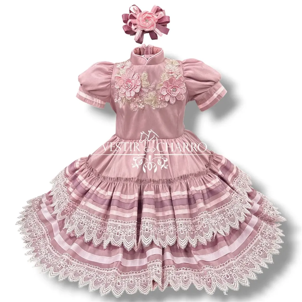 VESTIDO ESCARAMUZA TALLA 1 