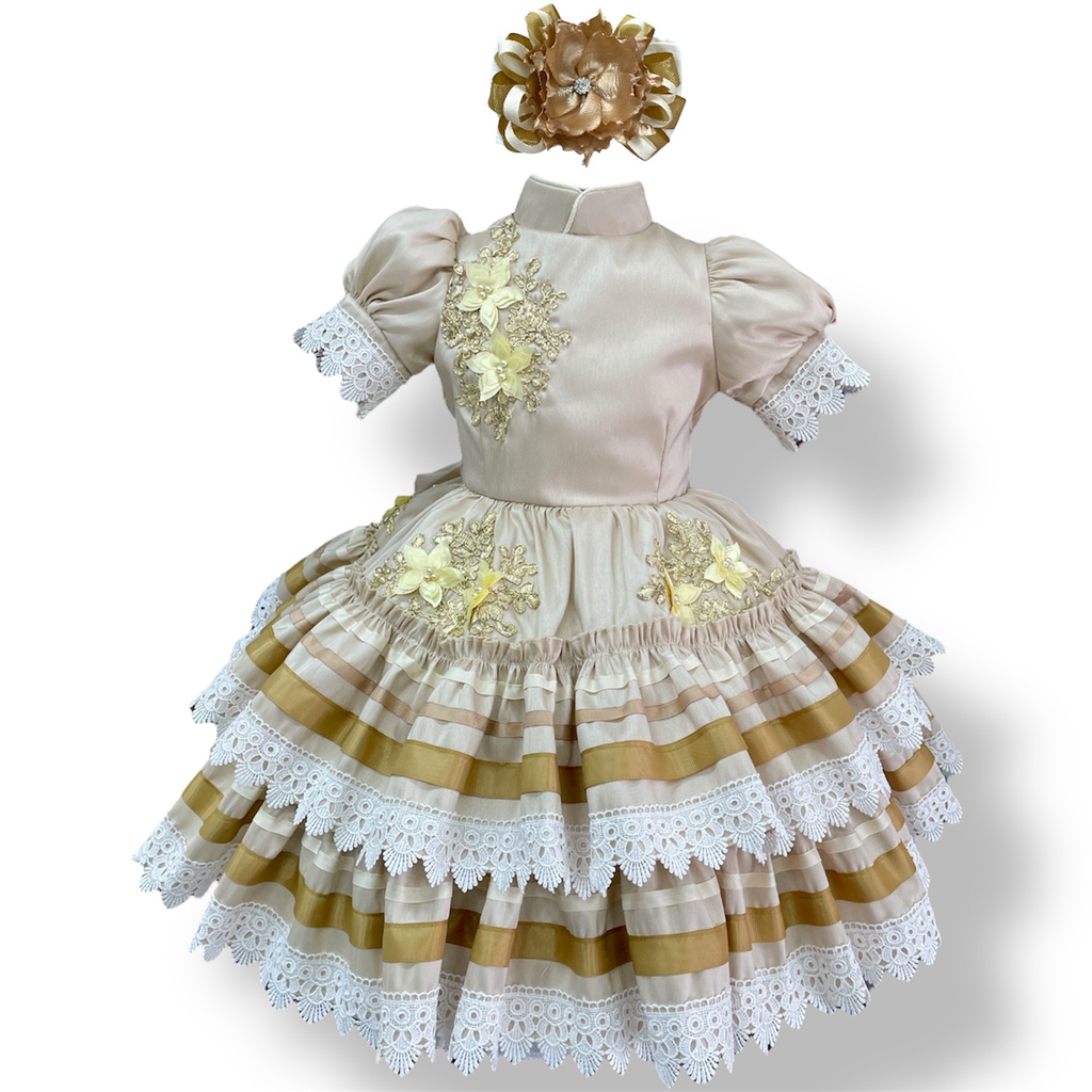 VESTIDO ESCARAMUZA TALLA 1 