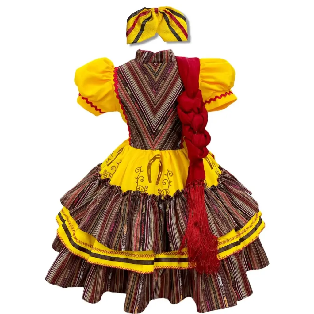 VESTIDO ESCARAMUZA TALLA 2