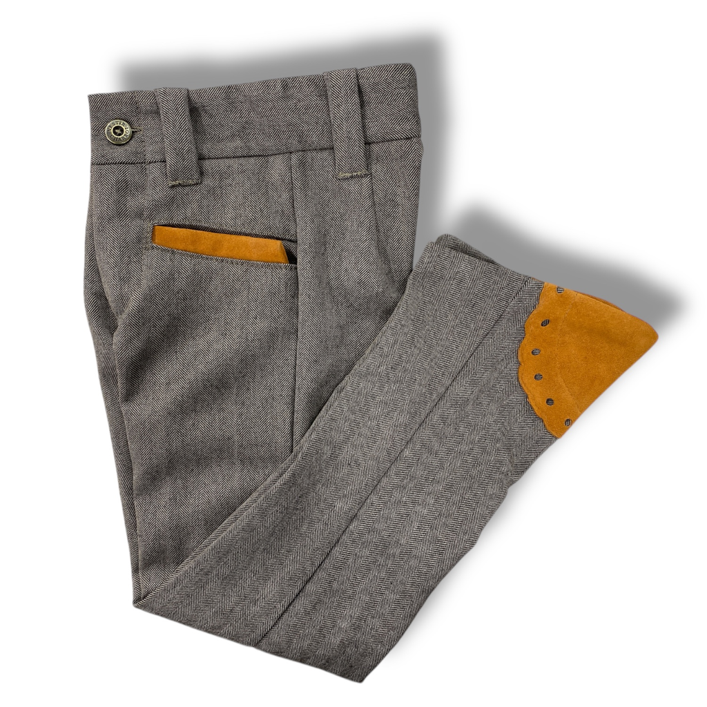 PANTALON CON TALONERA Y VIVO PARA NIÑO 