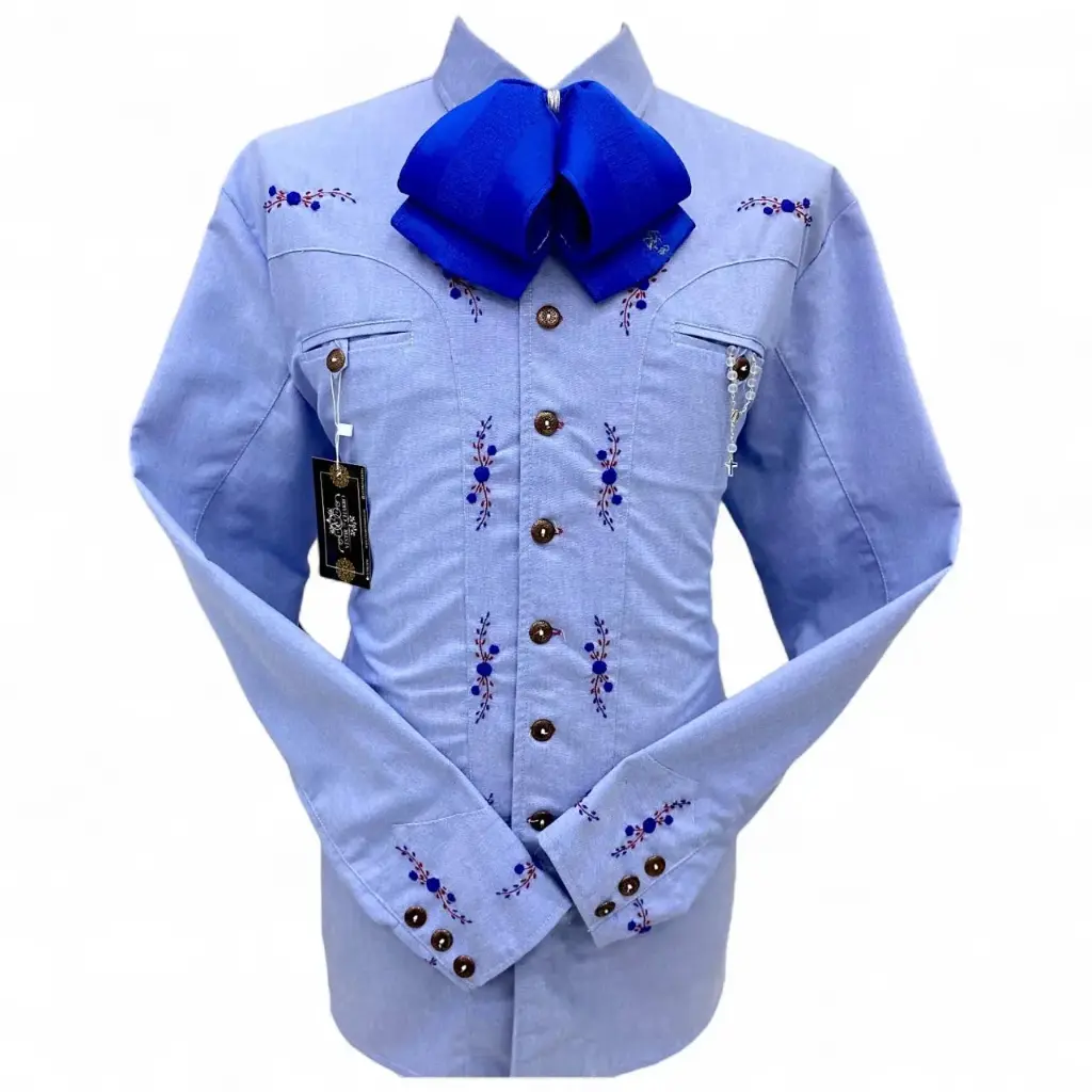 CAMISA BORDADO ROCOCO TALLA 40 