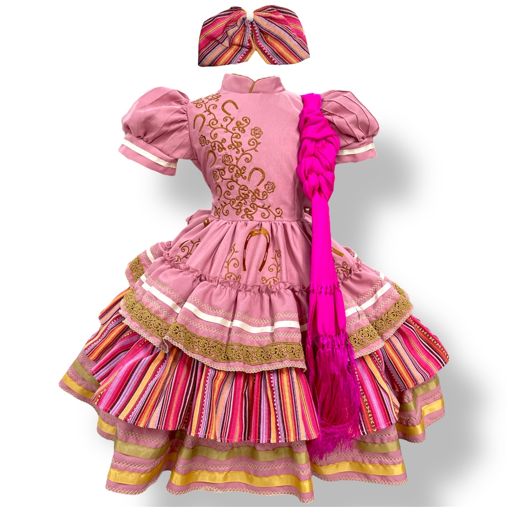 VESTIDO ESCARAMUZA TALLA 3