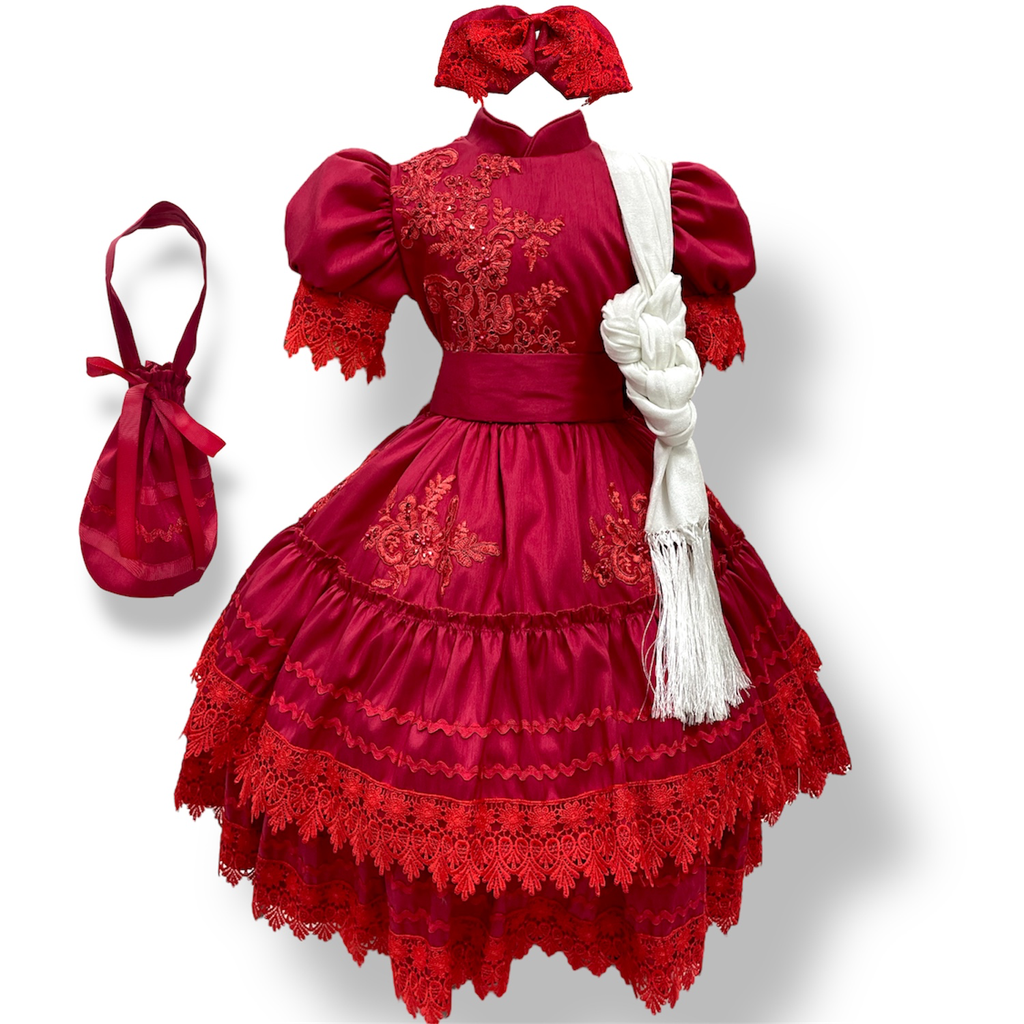 VESTIDO ESCARAMUZA TALLA 3