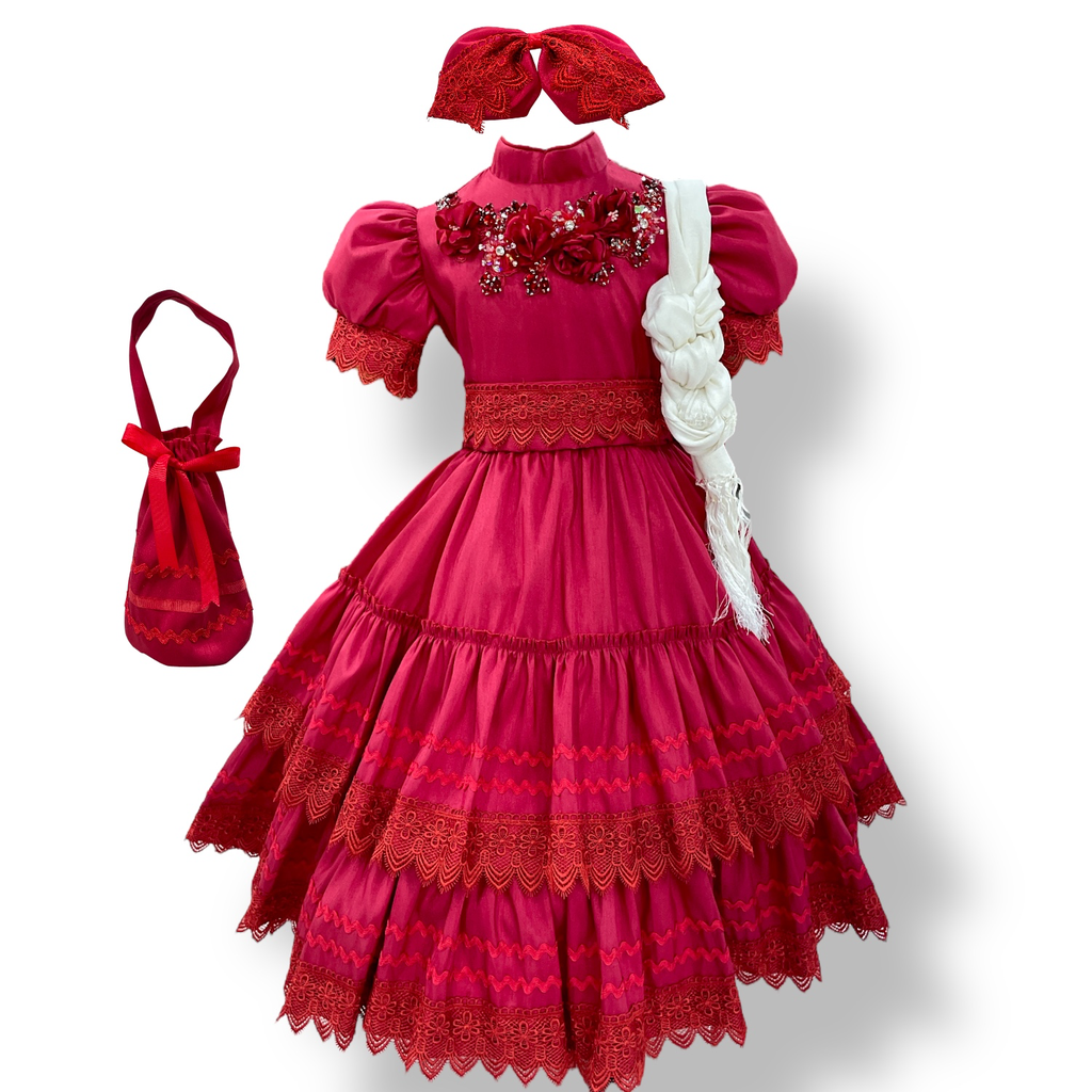 VESTIDO ESCARAMUZA TALLA 3