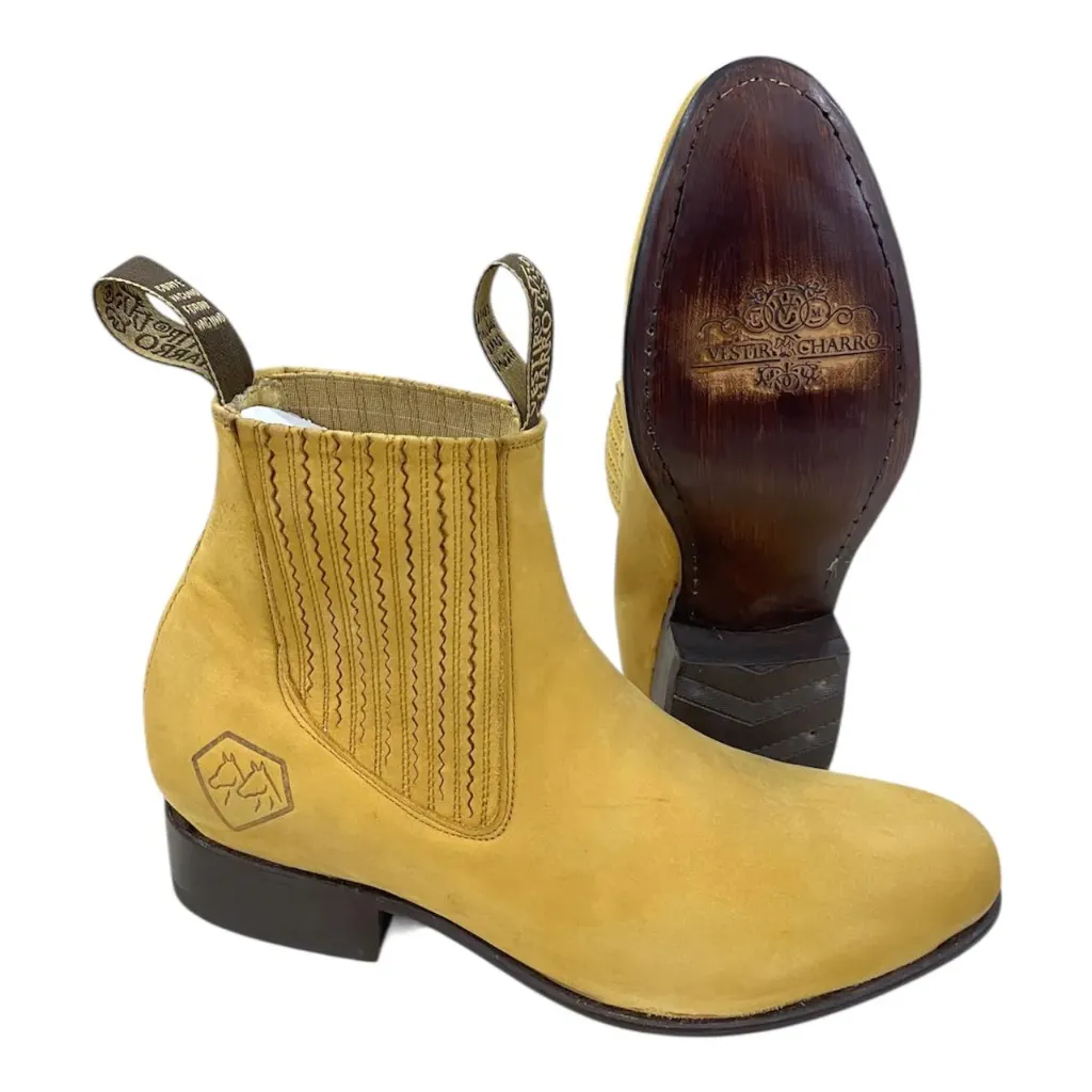 BOTIN NOBUCK ADULTO (25, Miel)