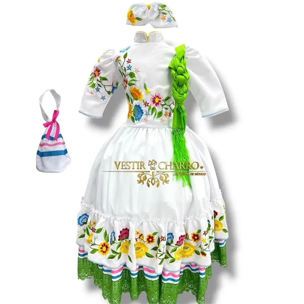 VESTIDO ESCARAMUZA TALLA 5 