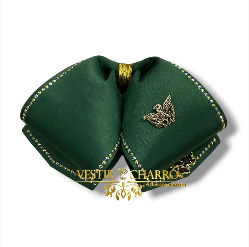 MOÑO VERDE CON PIEDRAS NIÑO 8-10