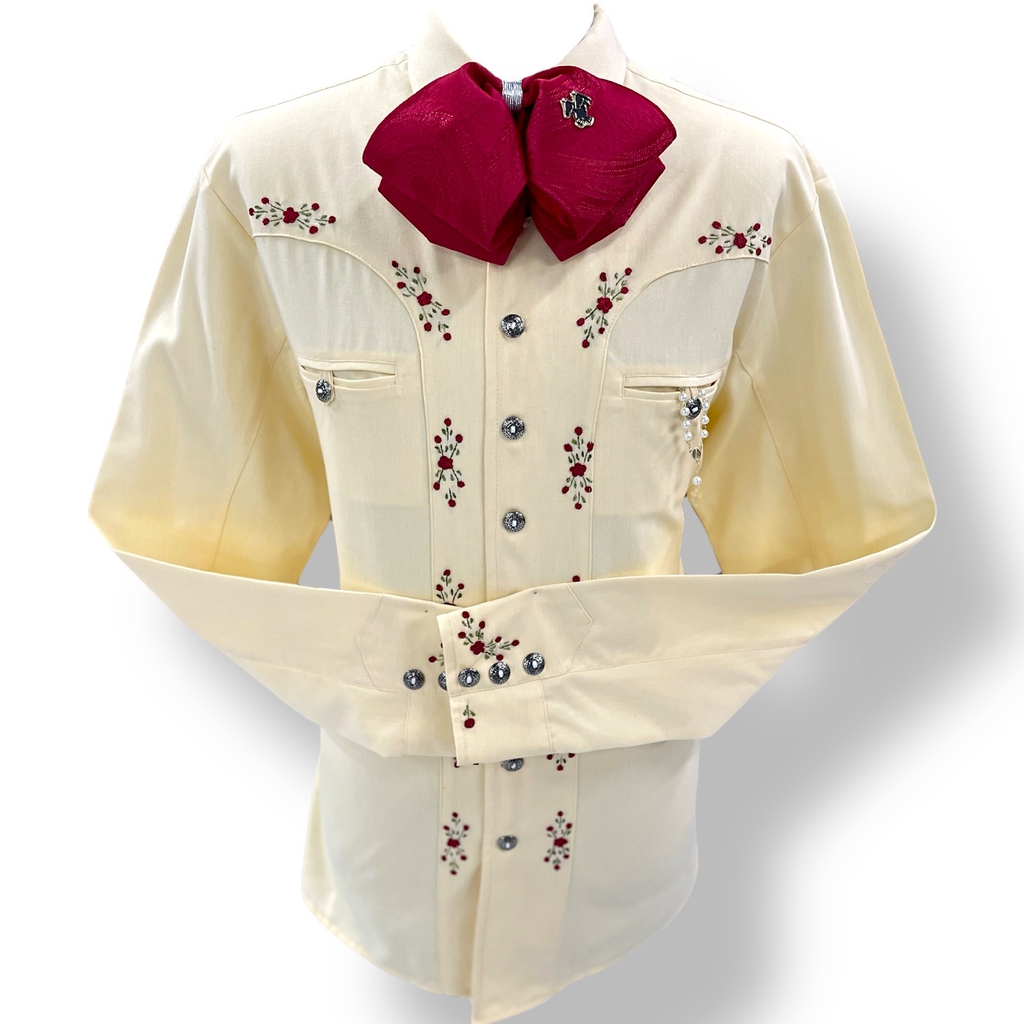 CAMISA BORDADO ROCOCO TALLA 34 