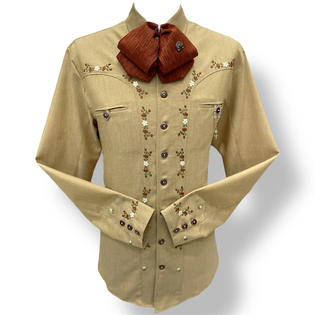 CAMISA BORDADO ROCOCO TALLA 34 