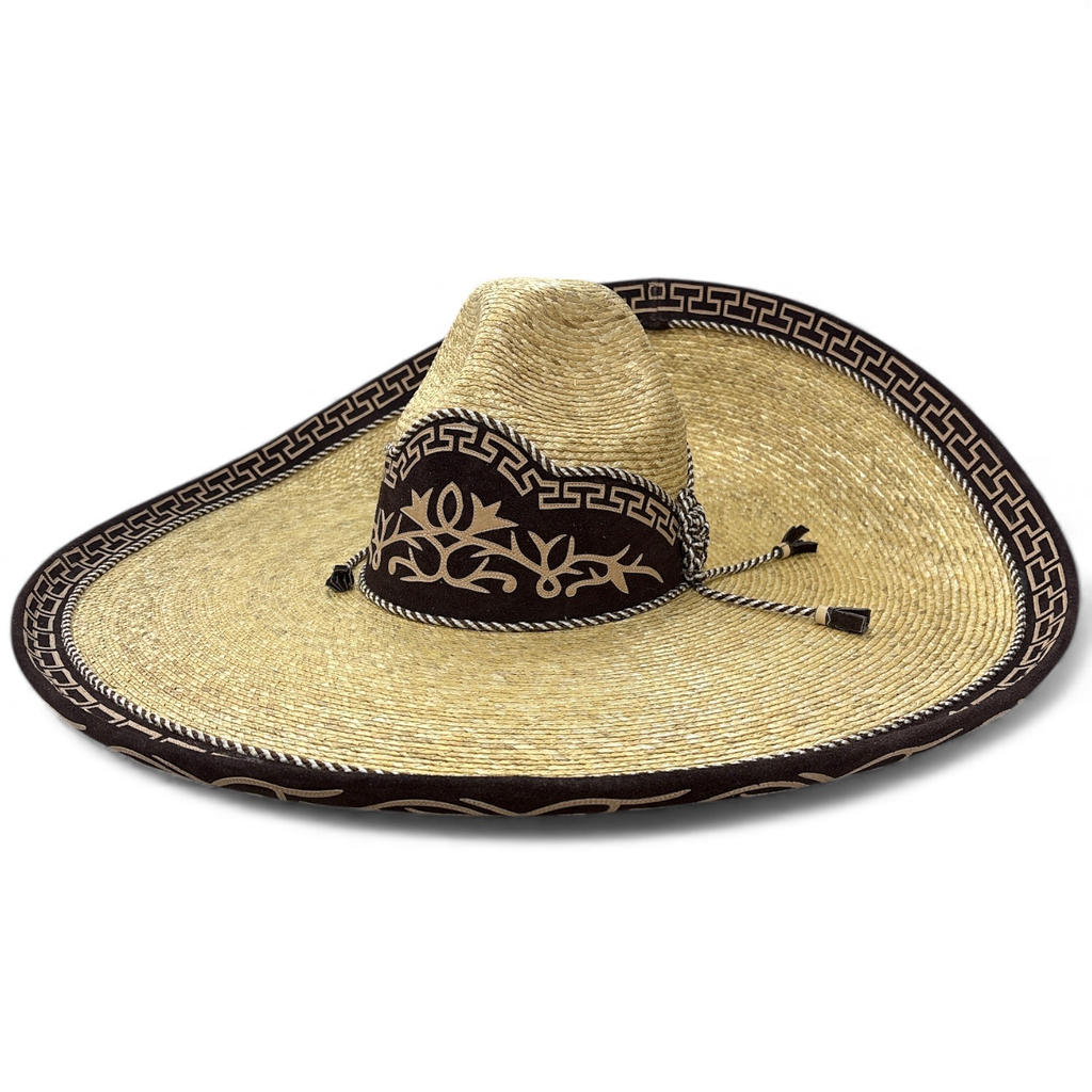 SOMBRERO PALMA GALON Y TOQ ADULTO T59 (Opción 1)