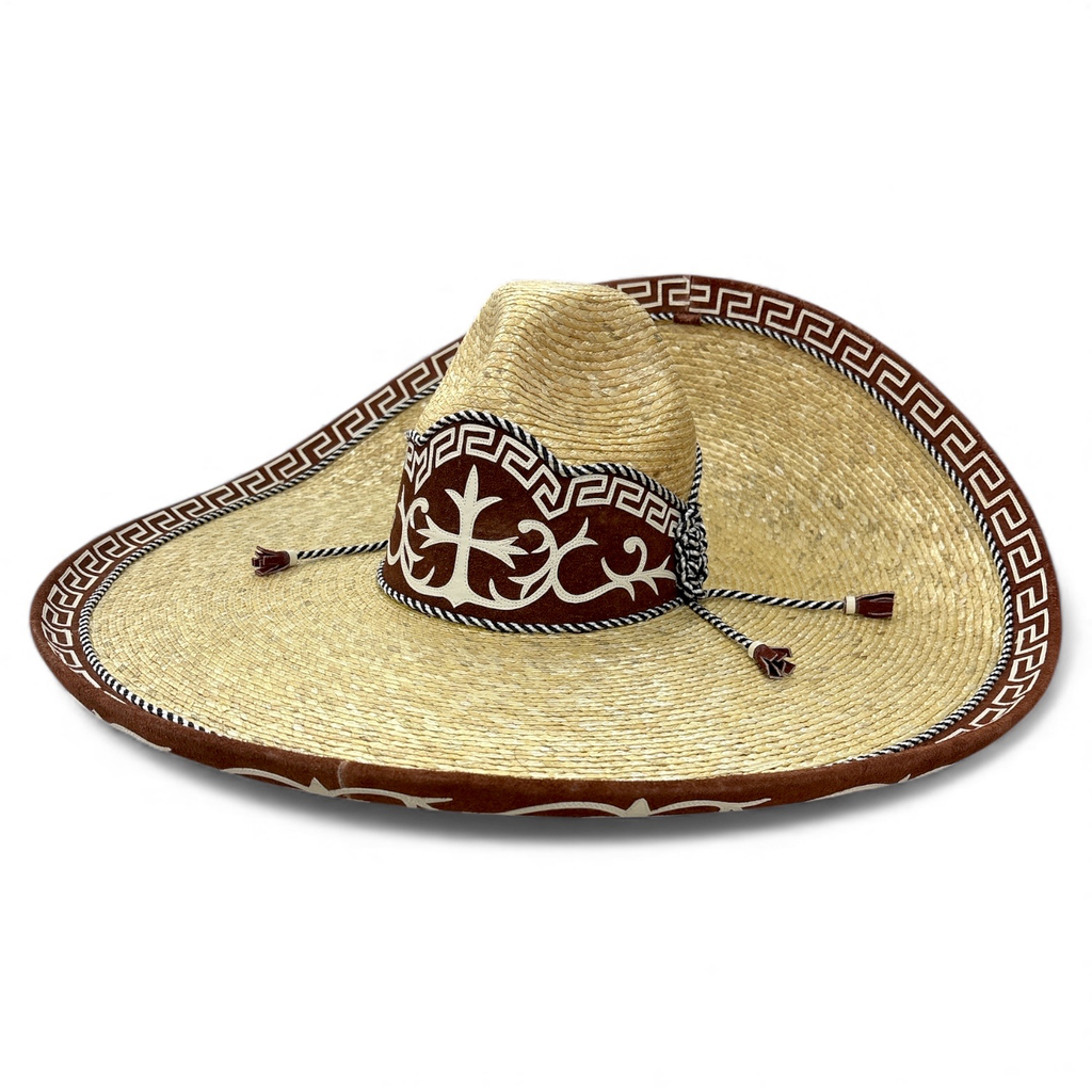 SOMBRERO PALMA GALON Y TOQ ADULTO T57 (Opción 1)