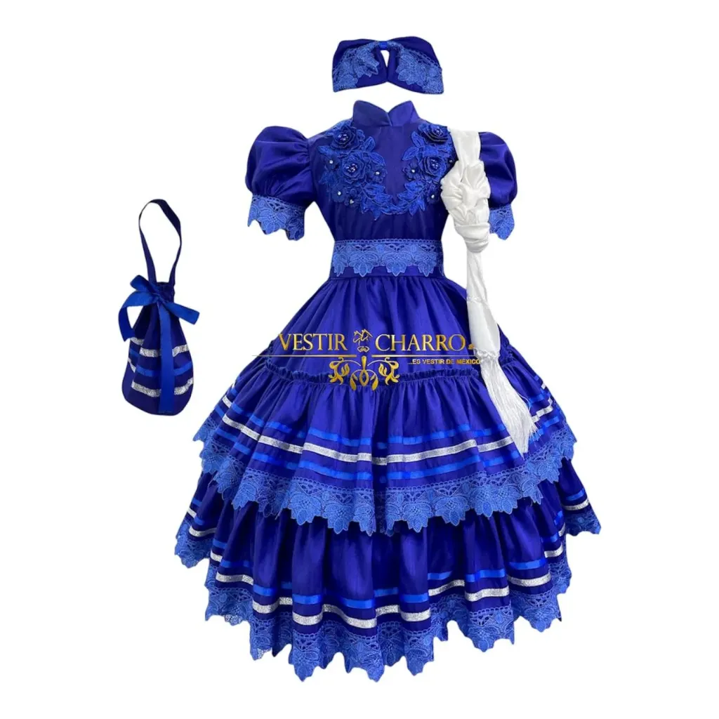 VESTIDO ESCARAMUZA TALLA 4