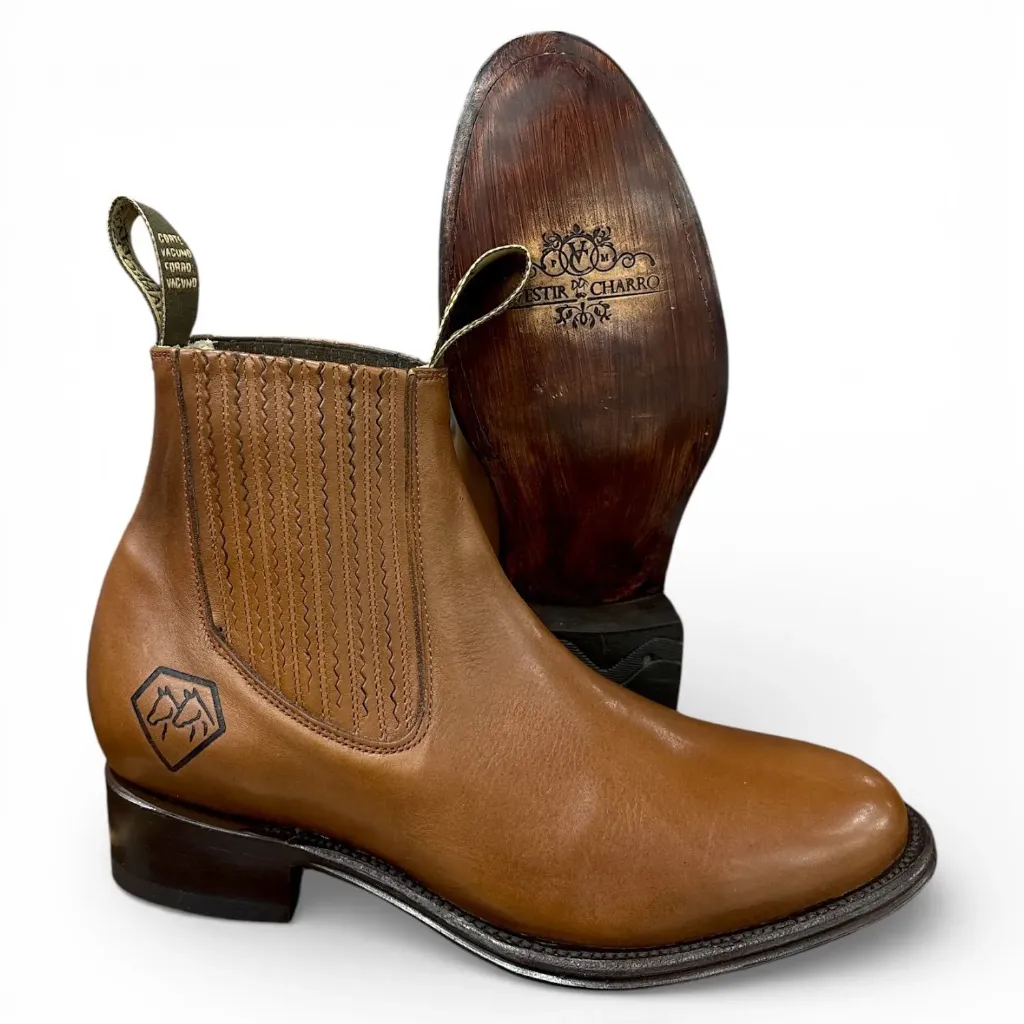 BOTIN VC PULL UP WELT ADULTO (24, Miel)