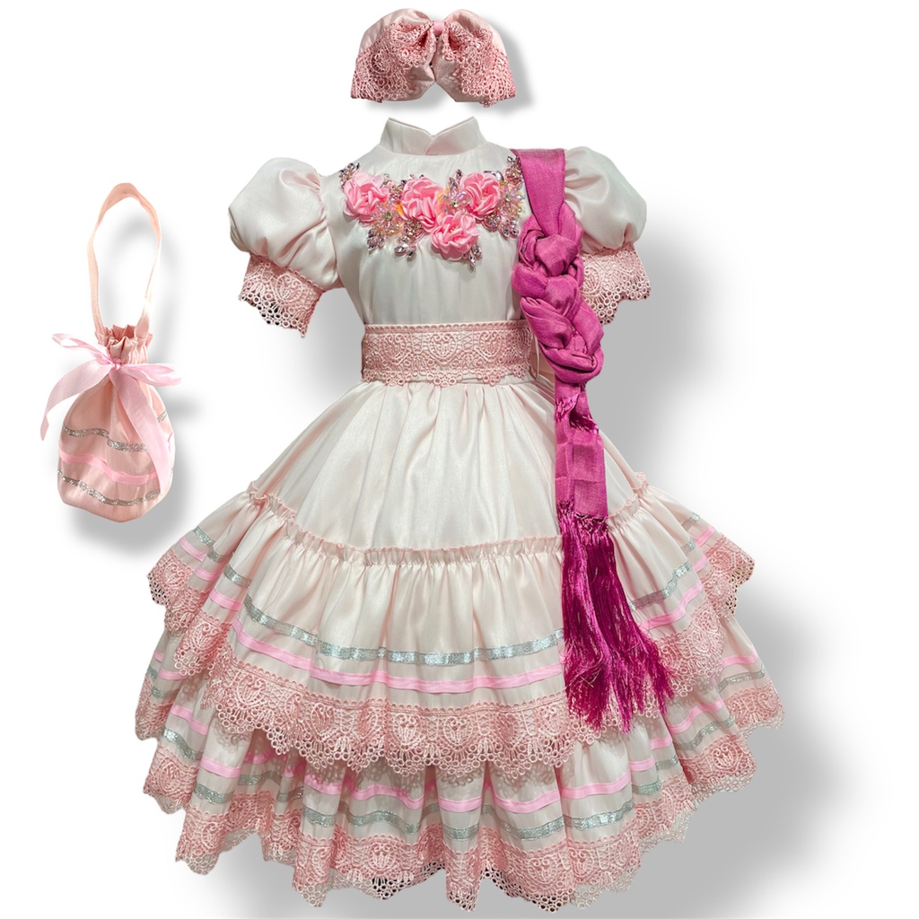 VESTIDO ESCARAMUZA TALLA 4