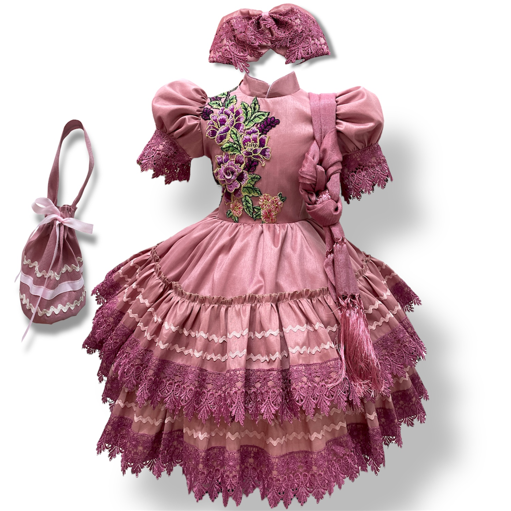 VESTIDO ESCARAMUZA TALLA 4