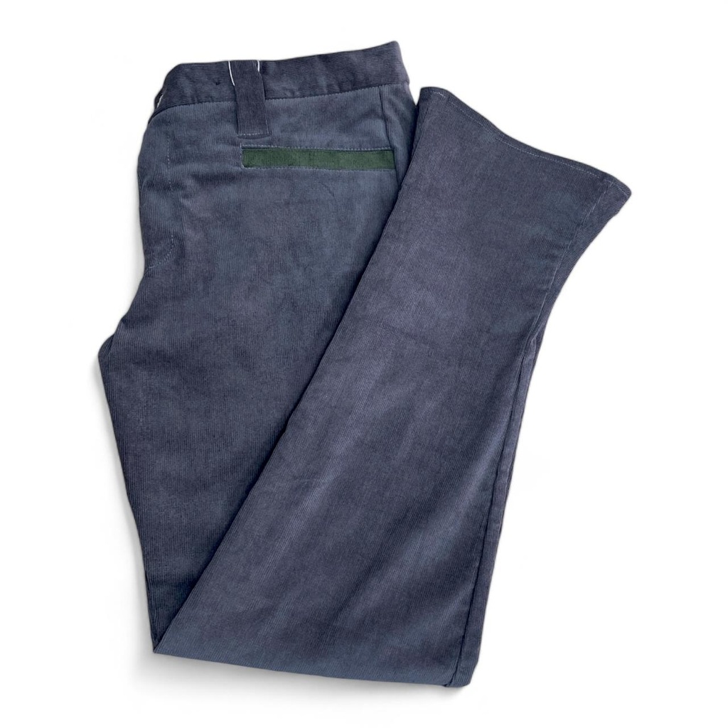 PANTALÓN CHARRO DE PANA STRETCH (34x30, Gris)
