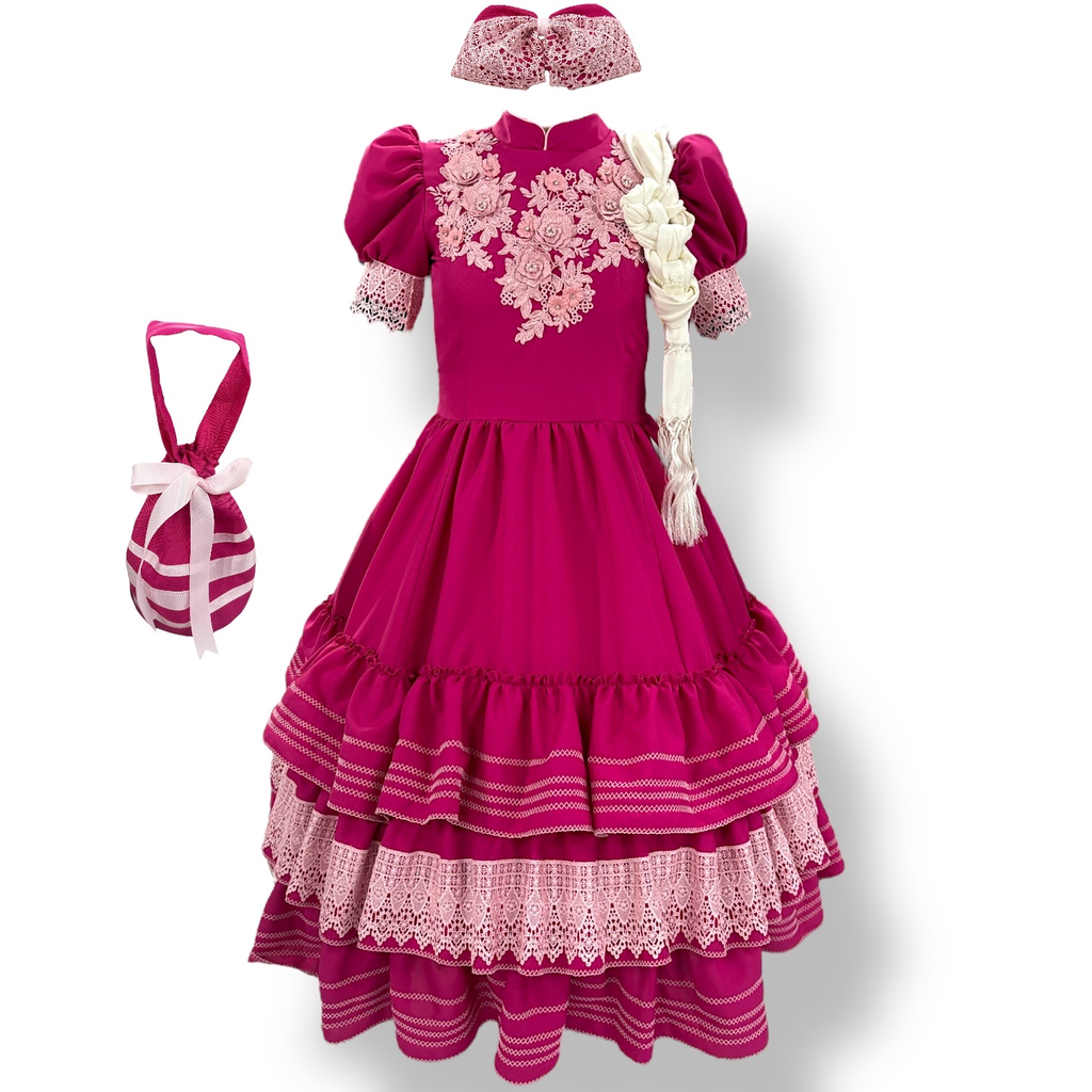 VESTIDO ESCARAMUZA TALLA 12