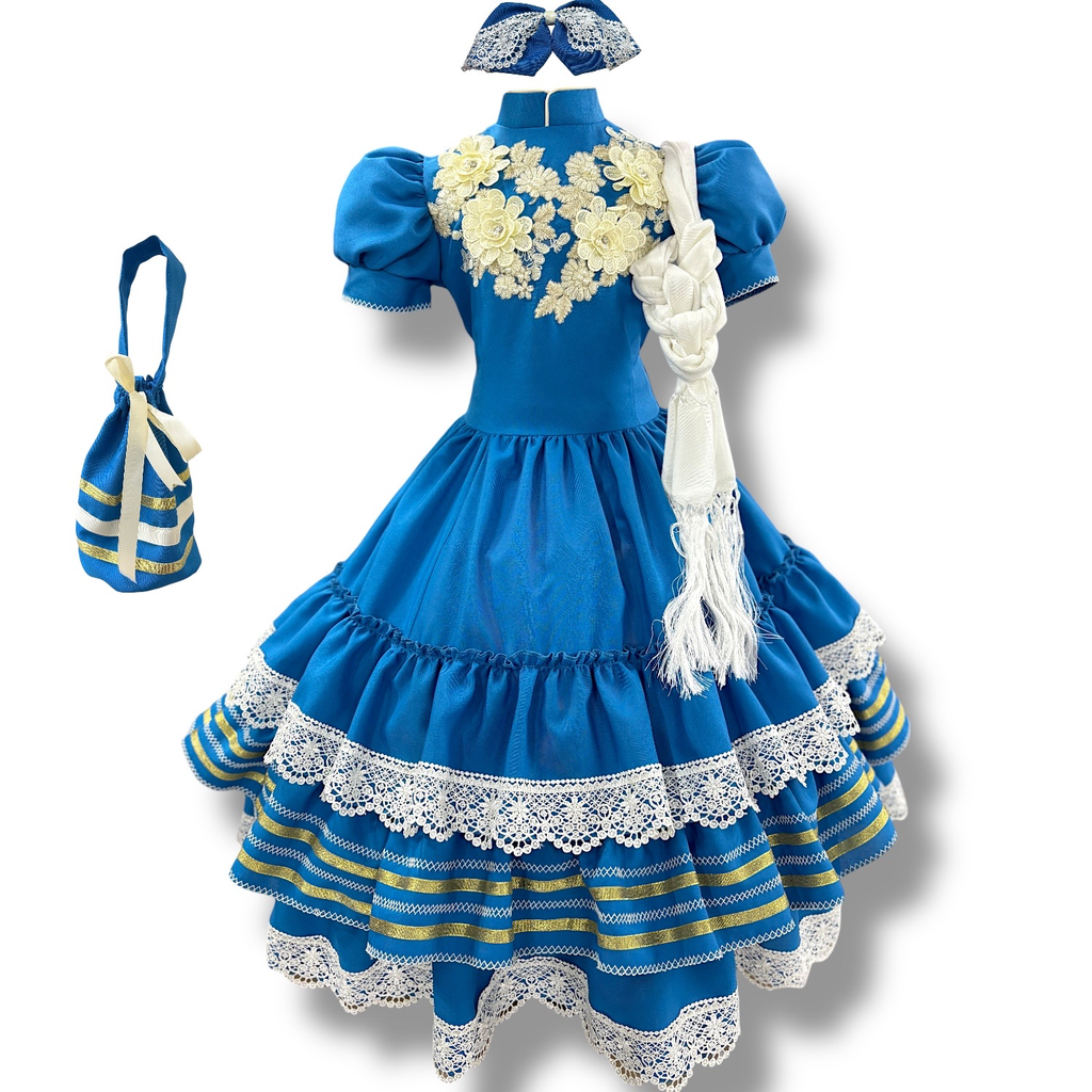 VESTIDO ESCARAMUZA TALLA 6
