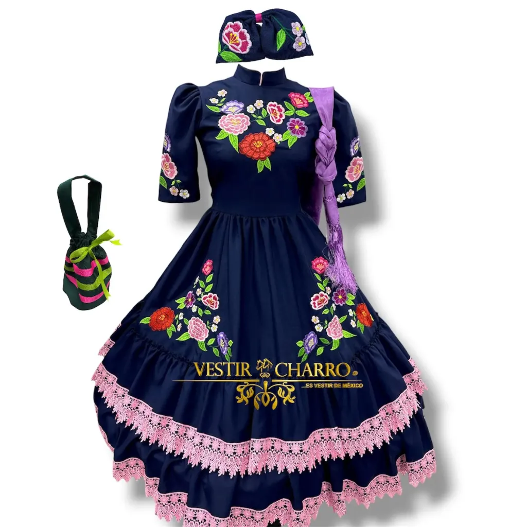 VESTIDO ESCARAMUZA TALLA 12