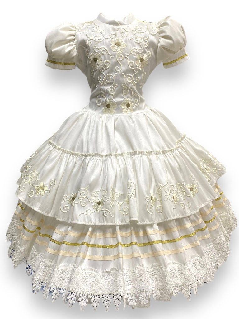 VESTIDO ESCARAMUZA TALLA 5 