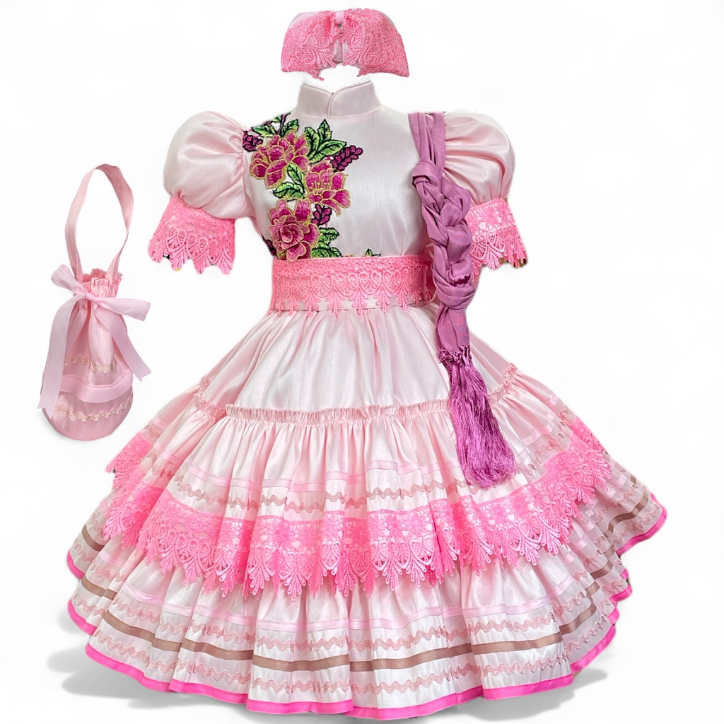 VESTIDO ESCARAMUZA TALLA 4