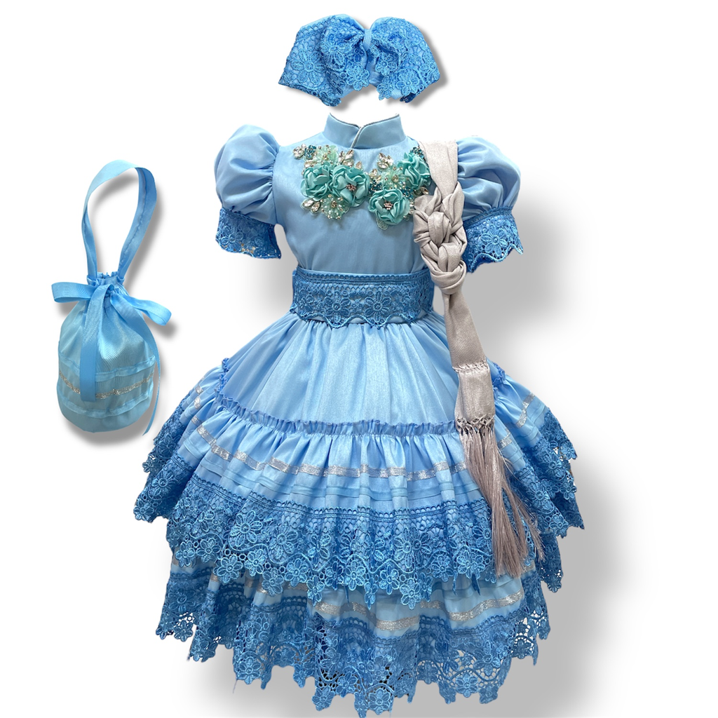 VESTIDO ESCARAMUZA TALLA 4