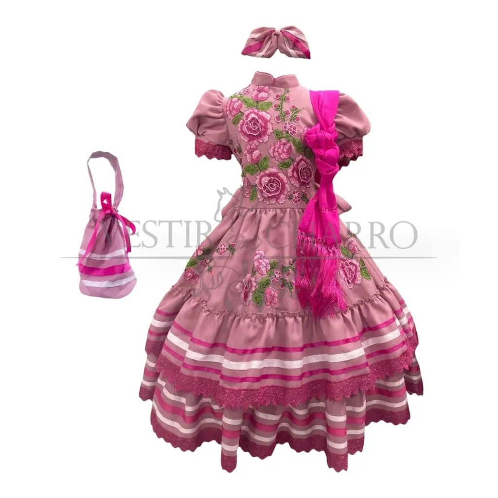 VESTIDO ESCARAMUZA TALLA 6