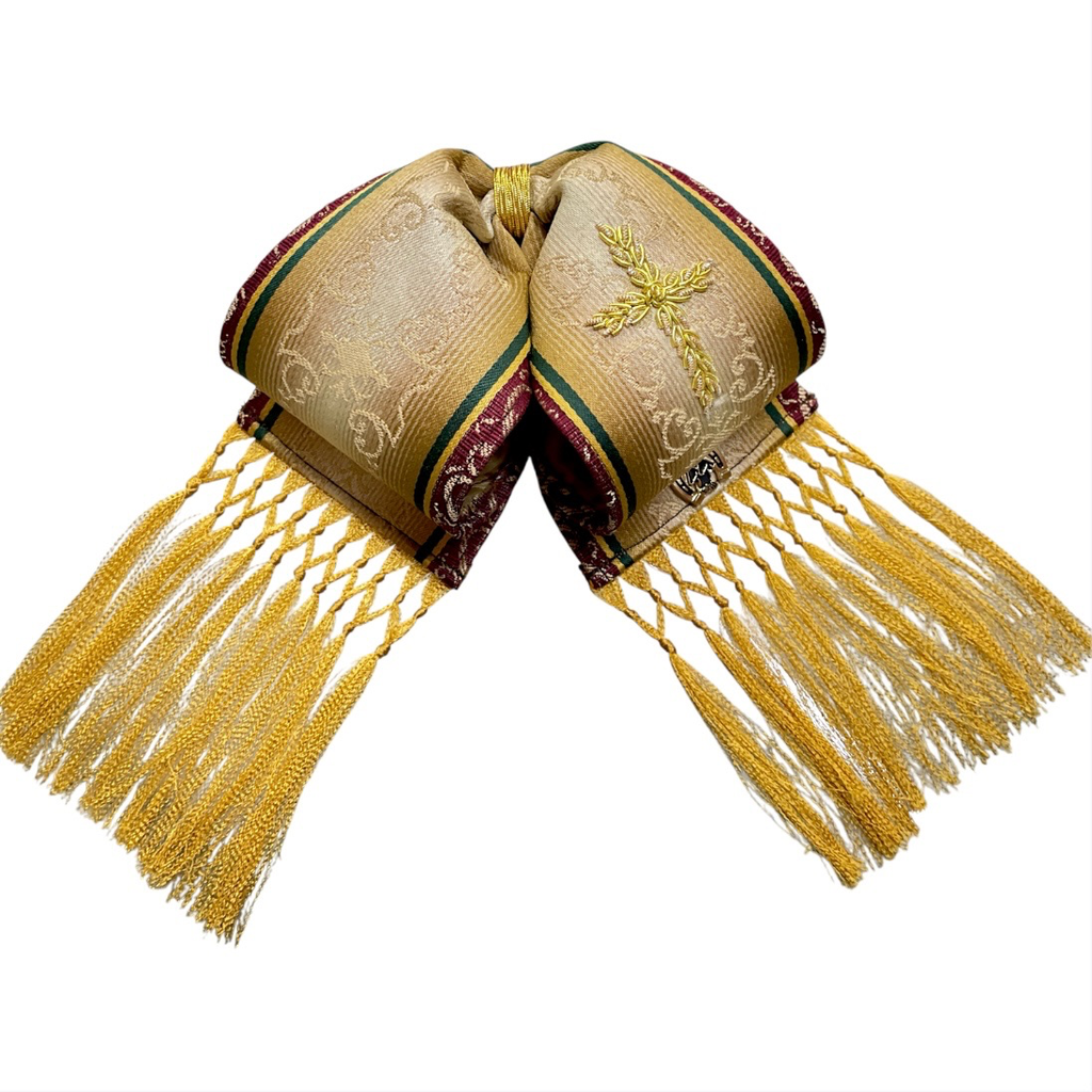 MOÑO AMARILLO CANUTILLO CON BARBAS