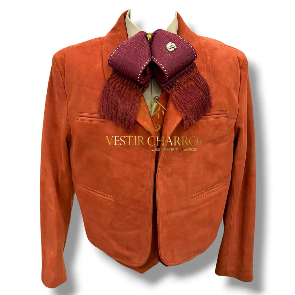 CHALECO Y CHAQUETILLA PIEL ANTE BOTONADURA TALLA L