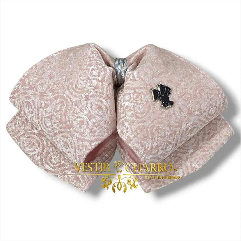 MOÑO ROSA LISO ADULTO (Opción 1)