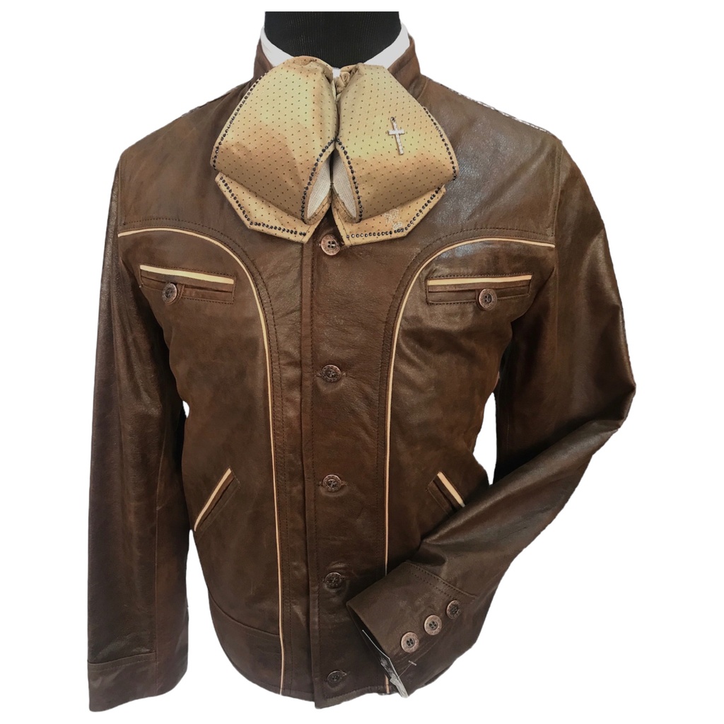 CHAZARILLA DE CUERO CUELLO MAU