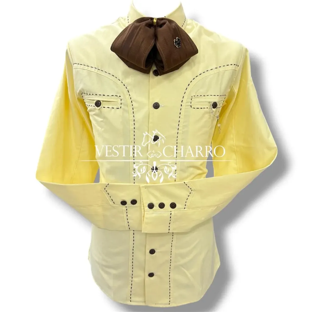 [102002NA0136] CAMISA PESPUNTE TALLA 36 (Opción 1)