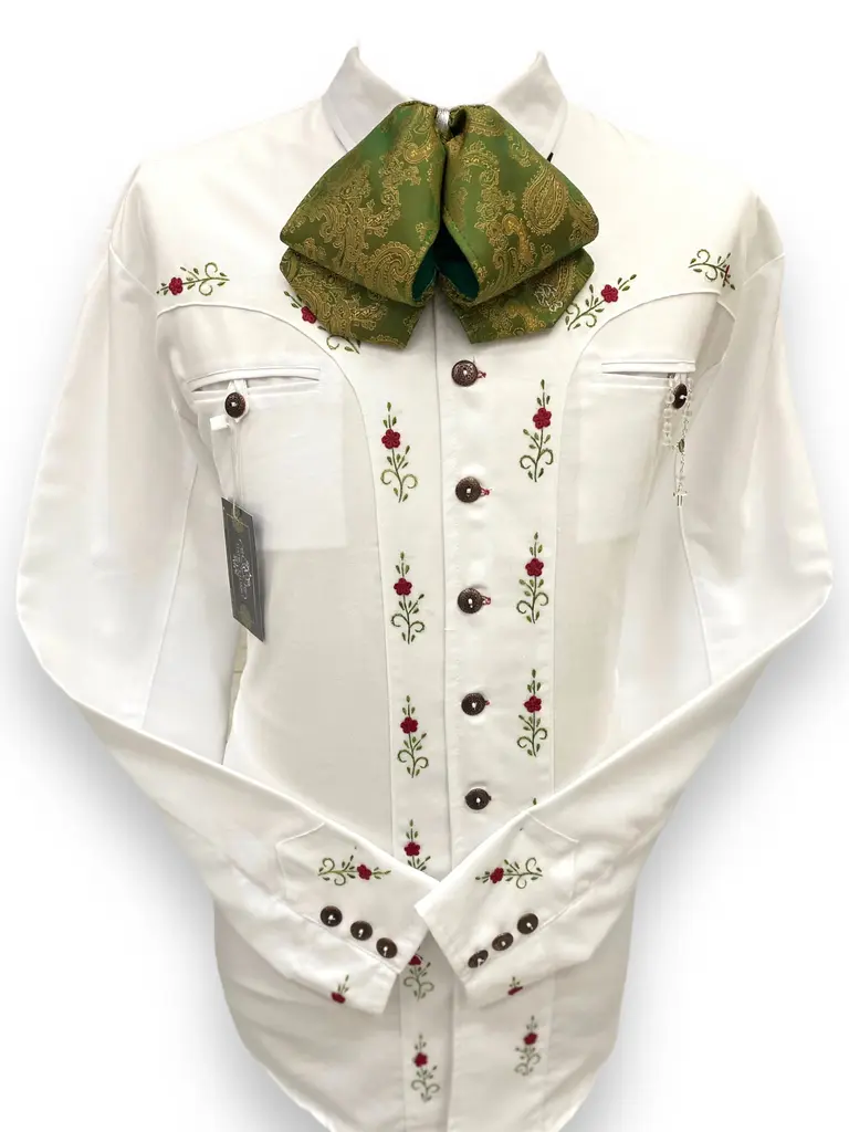 CAMISA BORDADO ROCOCO TALLA 28