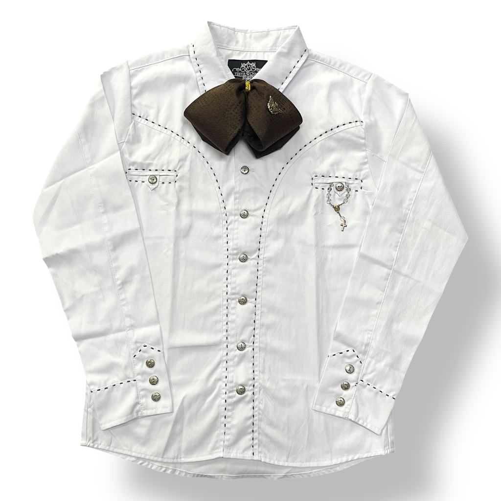 [142002NA0112] CAMISA PESPUNTE TALLA 12 (Opción 1)